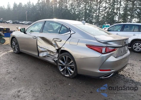 2020 Lexus Es 350 F Sport из США, поврежденный, VIN 58AGZ1B16LU063301